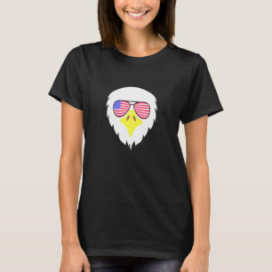 4th July Men Women Kids Eagle American Usa Flag Fa T-Shirt