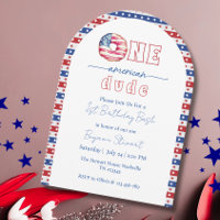 4th July One American Dude 1st Birthyday