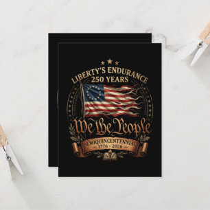 4th July Semiquincentennial 1776-2026 Invitation