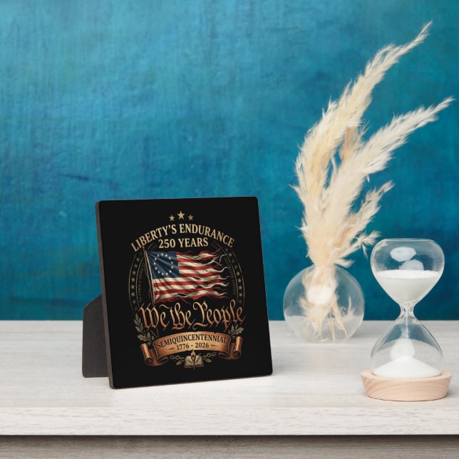 4th July Semiquincentennial 1776-2026 Plaque (Insitu)