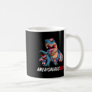 4th July T Rex America Dinosaur Independence Day P Coffee Mug