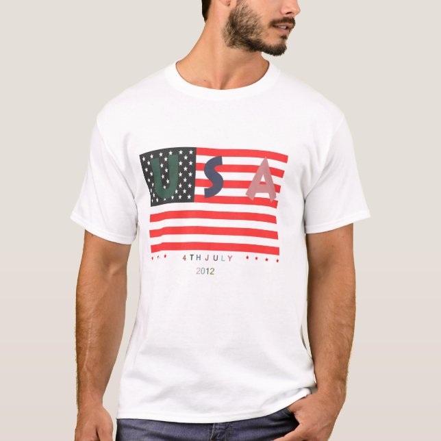 4th  july tshirt patriotic (Front)