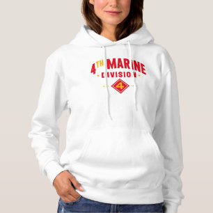 4th Marine Division "Fighting Fourth" Women Hoodie