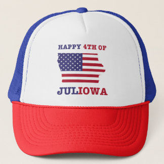 4th of JULIOWA Trucker Hat, Trucker Hat