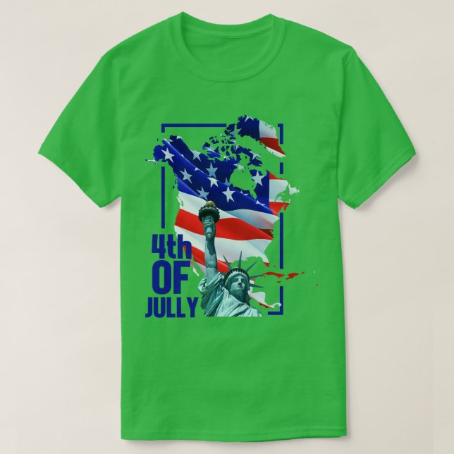 4th of july (13) T-Shirt (Design Front)