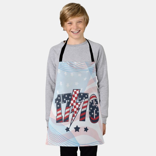 4th of July 1776-63751 Apron (Worn)