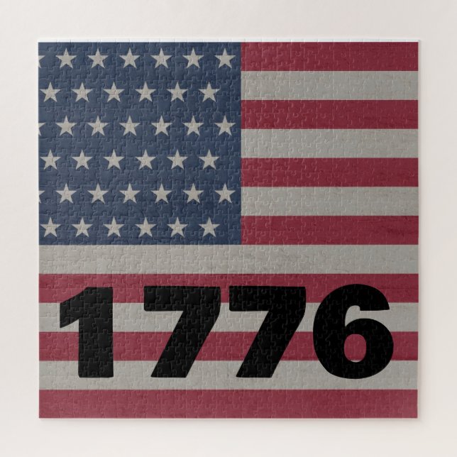 4th OF JULY 1776  Jigsaw Puzzle (Vertical)