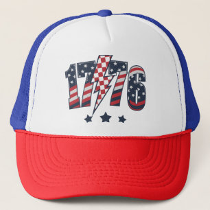 4th of July 1776 Trucker Hat