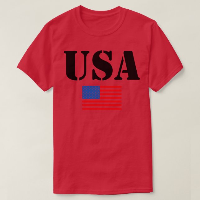4th of July 1 T-Shirt (Design Front)