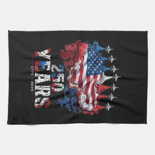 4th of July 250 Years Anniversary USA Flag 1776-20 Tea Towel