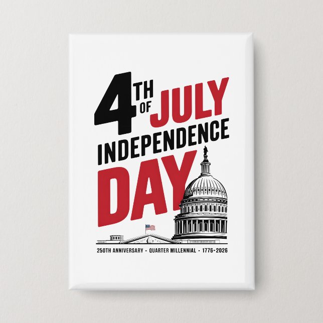4th of July 250th Anniversary Independence Day (Front)