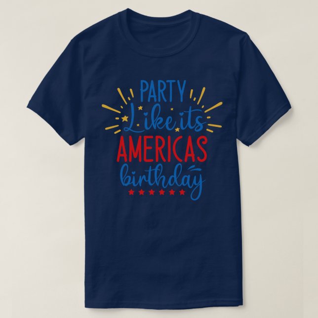 4th of July 42 T-Shirt (Design Front)
