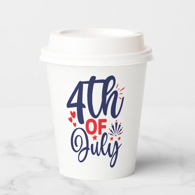 4th of July-68826 Paper Cups (Front)