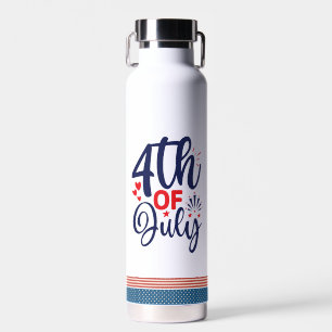4th of July-68826 Water Bottle