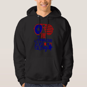 4th Of July All American Boy Patriotic American Na Hoodie