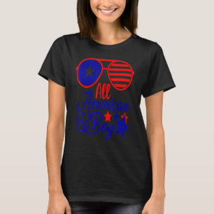 4th Of July All American Boy Patriotic American Na T-Shirt