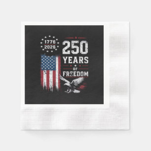 4th of July America US Flag Patriotic Napkin