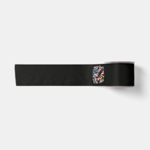 4th of July America US Patriotic Eagle Satin Ribbon