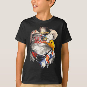 4th Of July American Eagle Flag Independence Day T-Shirt