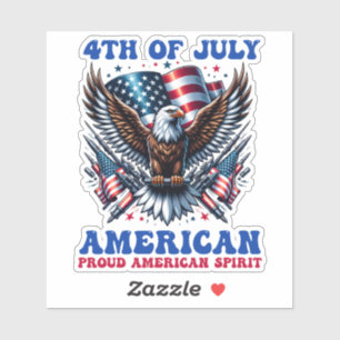 4th Of July American Eagle Sublimation-61001