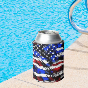 4th of July "American Flag" Cooler