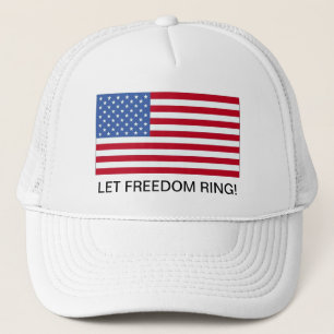 4th of July American Flag Freedom Hat