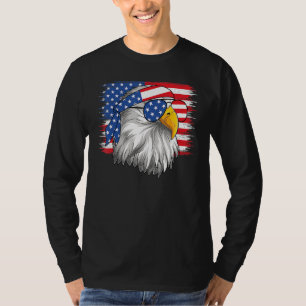 4th Of July American Flag Patriotic Eagle USA T-Shirt