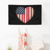 4th of July American Flag Patriotic USA Star Strip
