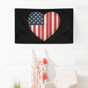 4th of July American Flag Patriotic USA Star Strip Banner