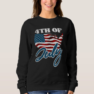 4th Of July American Flag Pride American Love My C Sweatshirt