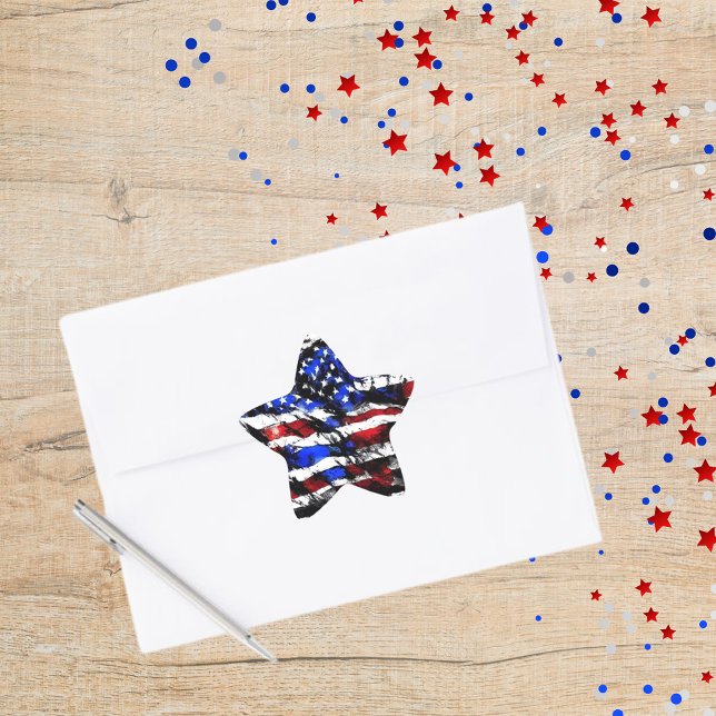 4th of July "American Flag" Sticker (Creator Uploaded)