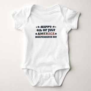 4th of july baby bodysuit