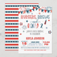 4th of July Baby Q Baby Shower - Baby 2