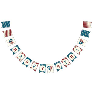 4th of July Banner   Patriotic Decoration
