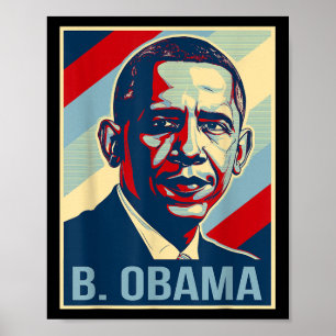 4th Of July Barack Obama Is My President Patriotic Poster