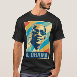 4th Of July Barack Obama President Retro Patriotic T-Shirt