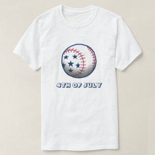 4th of July Baseball T-Shirt