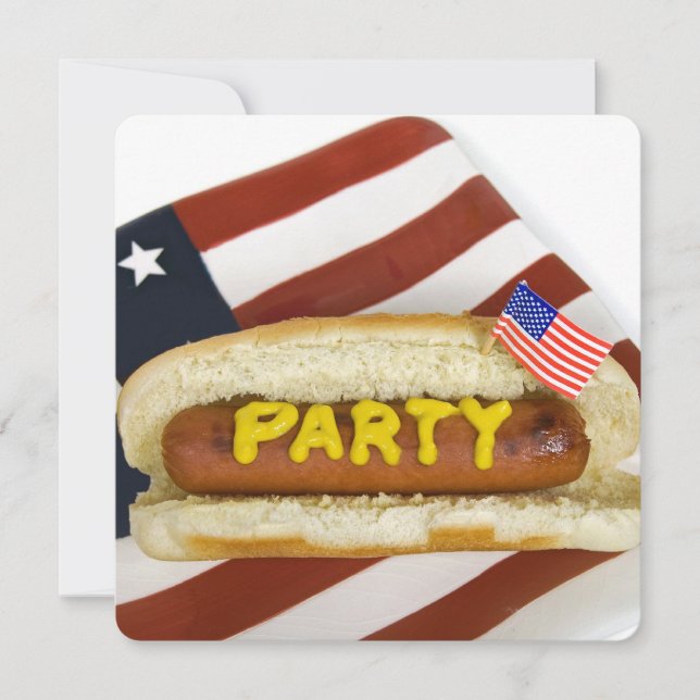 4th of July Bash Invitation (Front)