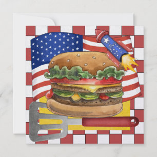 4th of July - BBQ Cook Out ! SRF Invitation