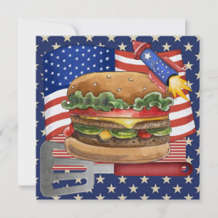 4th of July - BBQ Cook Out ! SRF Invitation