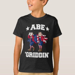 4th Of July Benjamin Franklin Griddy Ben Griddin  T-Shirt