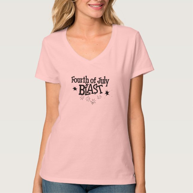 4th of July Blast - T-Shirt (Front)