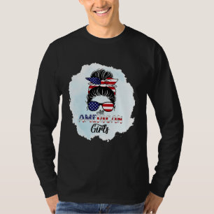 4th of July Bleached Daughter USA All American Gir T-Shirt