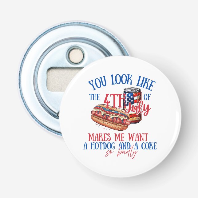 4th of July Bottle Opener (Front)