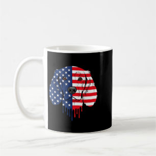 4th Of July Boykin Spaniel Dog Aaamerican Flag Coffee Mug