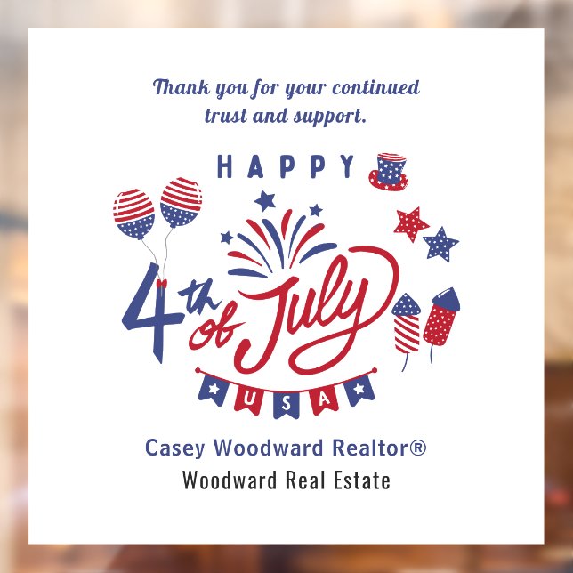 4th of July | Business Holiday Decoration Office  (Sheet 2)
