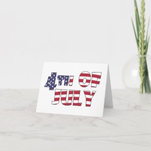 4TH OF JULY CARD
