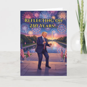 4th of July Card Funny Trump Card