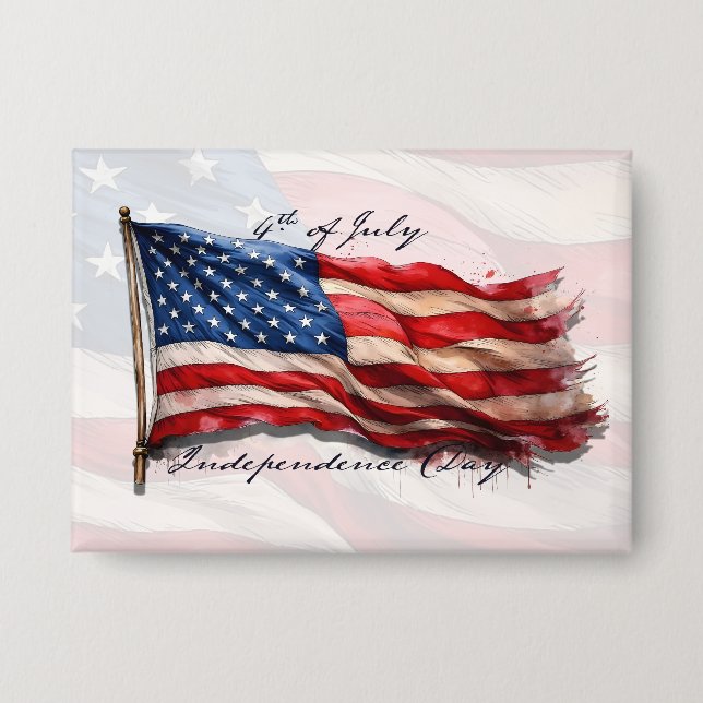4th of July – Celebrate with US Flag (Front)