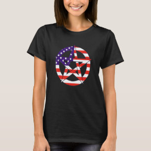 4th Of July Celebration Happy American Moroccan Fo T-Shirt